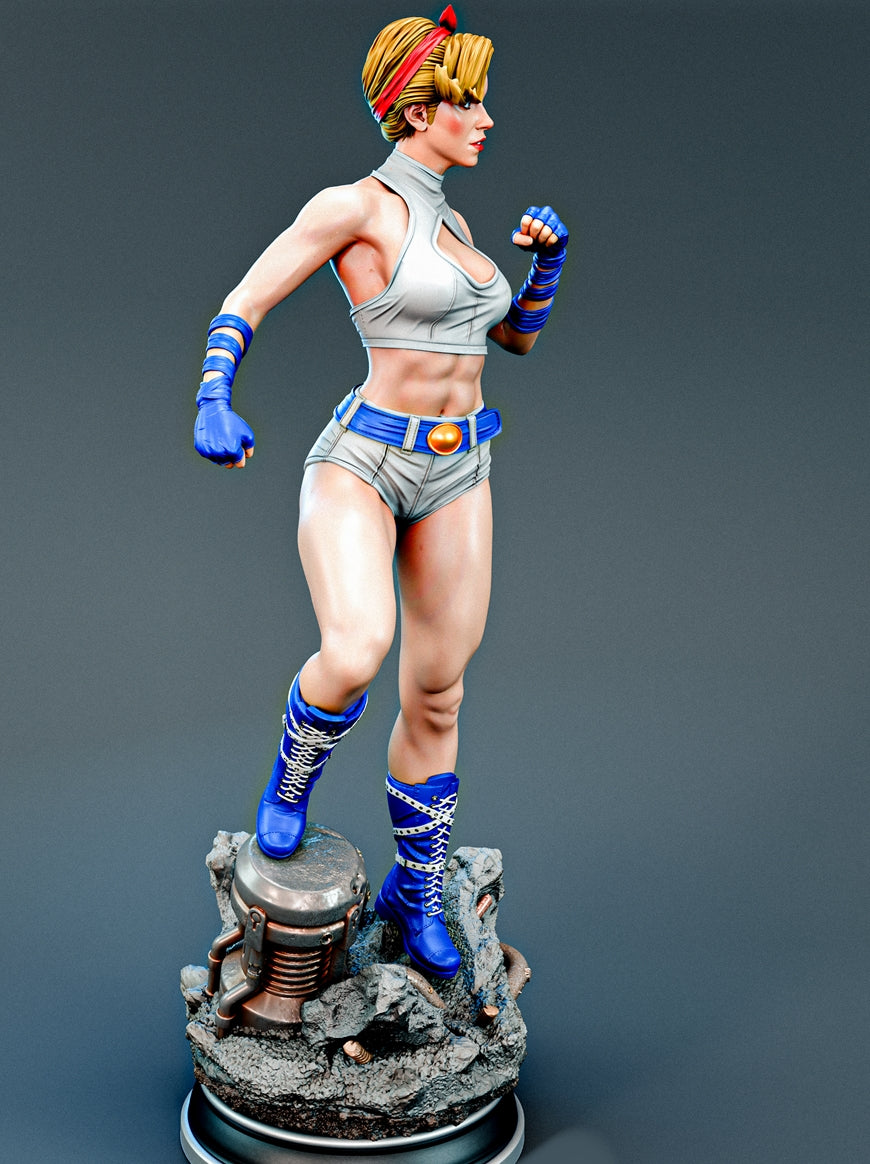 Power Girl DC Bombshells Sculpture (75mm to 500mm) - Unassembled/Unpainted/3D Print