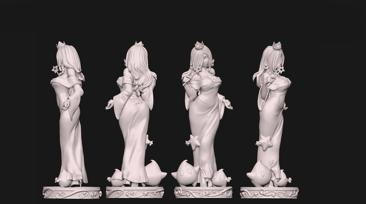 Princess Rosalina Sculpture(75mm to 500mm) - Unassembled/Unpainted/3D Print