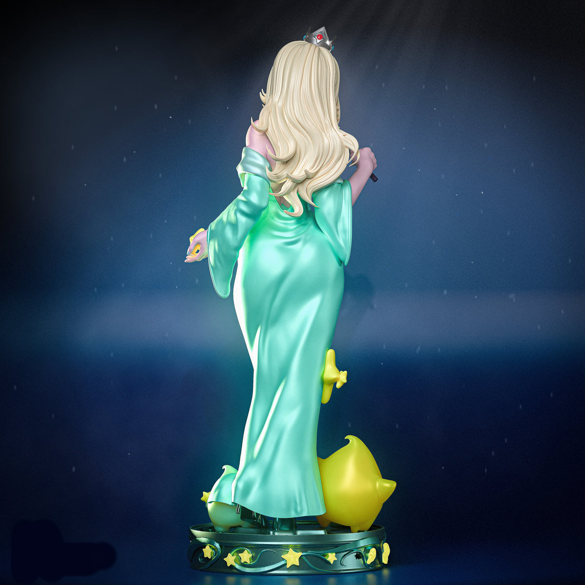 Princess Rosalina Sculpture(75mm to 500mm) - Unassembled/Unpainted/3D Print