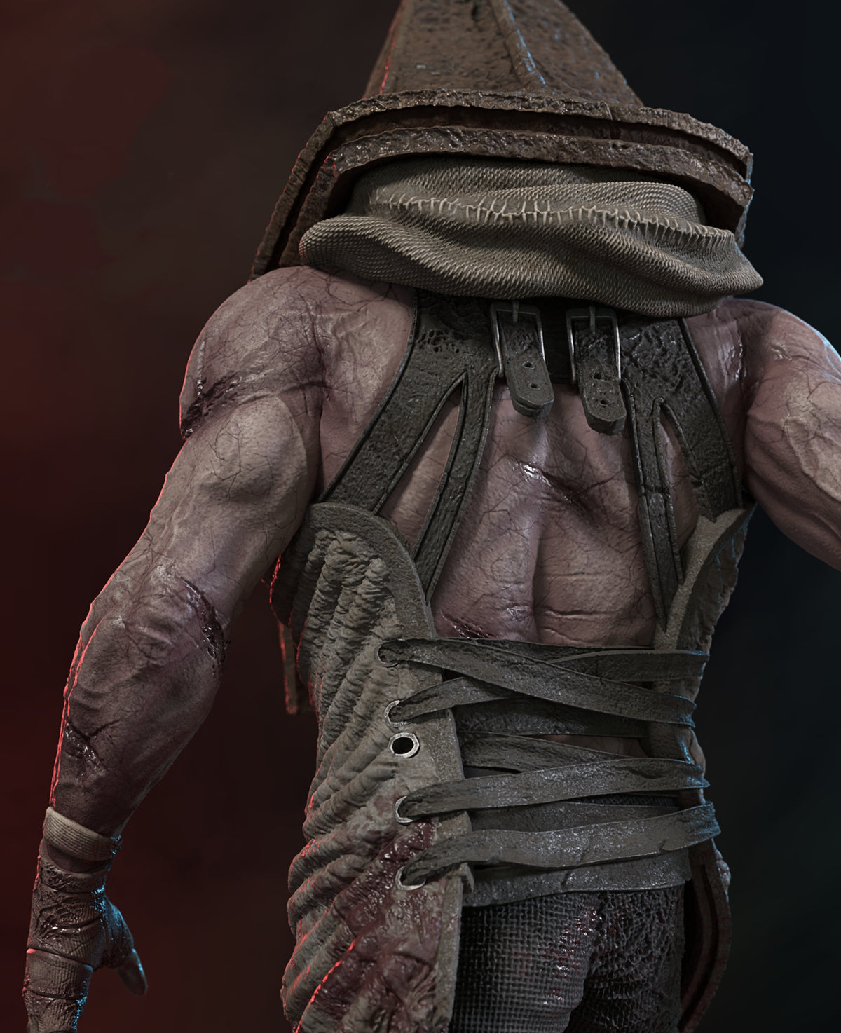 Pyramid Head – Silent Hill 2 Sculpture (75mm to 500mm) - Unassembled/Unpainted/3D Print