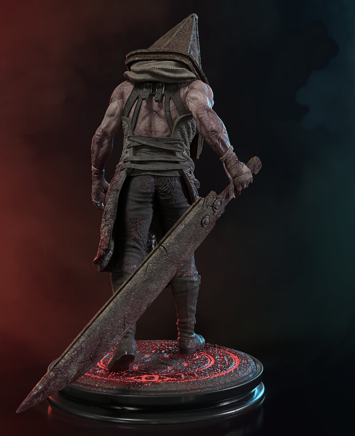 Pyramid Head – Silent Hill 2 Sculpture (75mm to 500mm) - Unassembled/Unpainted/3D Print