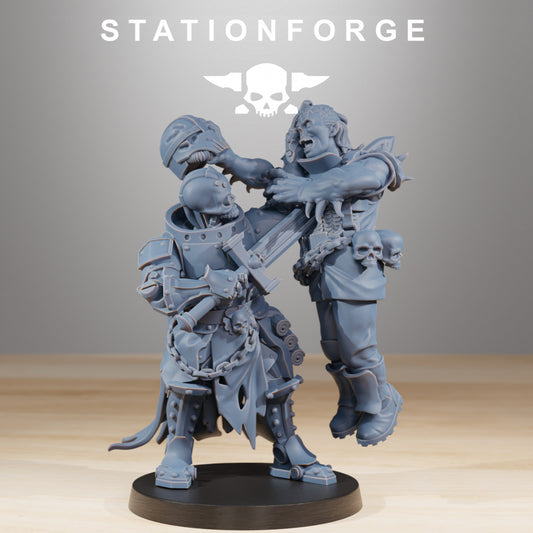 Pythonicus Exterminator - Compatible with Warhammer 40K - by Station Forge - Tabletop RPG Miniature - Roleplaying 3D Printed Fantasy Mini