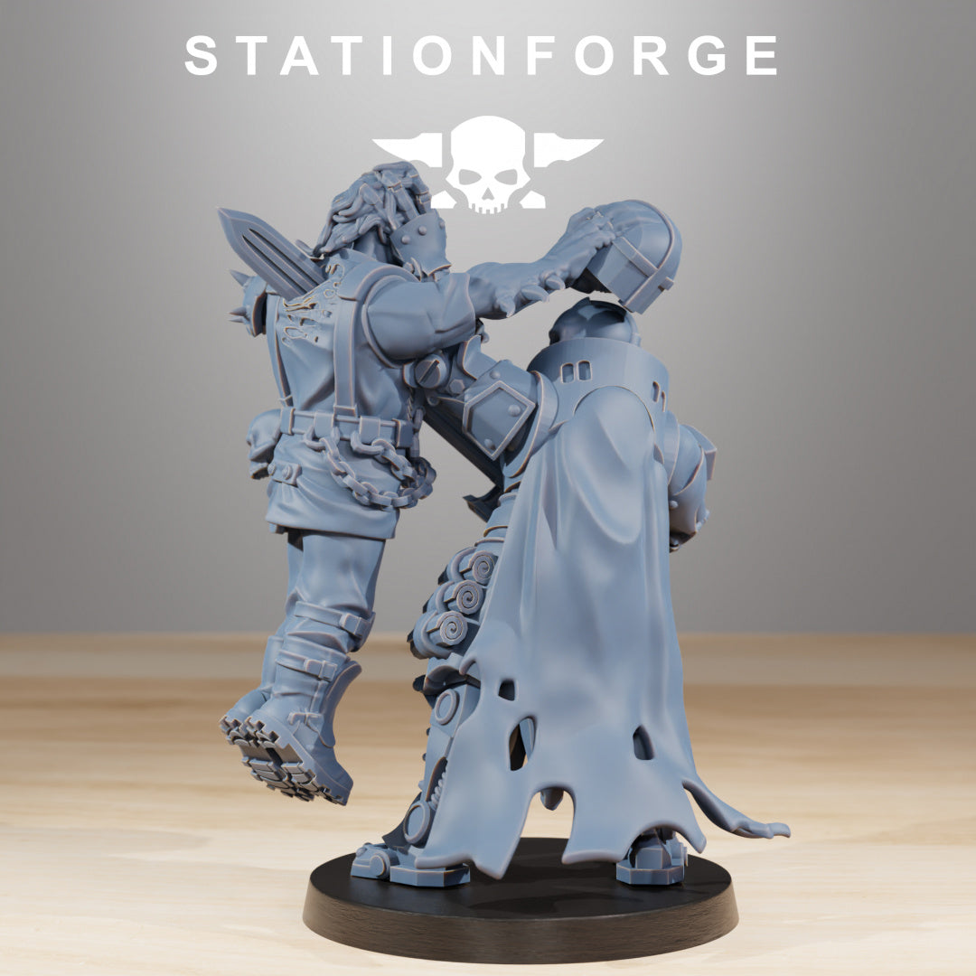 Pythonicus Exterminator - Compatible with Warhammer 40K - by Station Forge - Tabletop RPG Miniature - Roleplaying 3D Printed Fantasy Mini