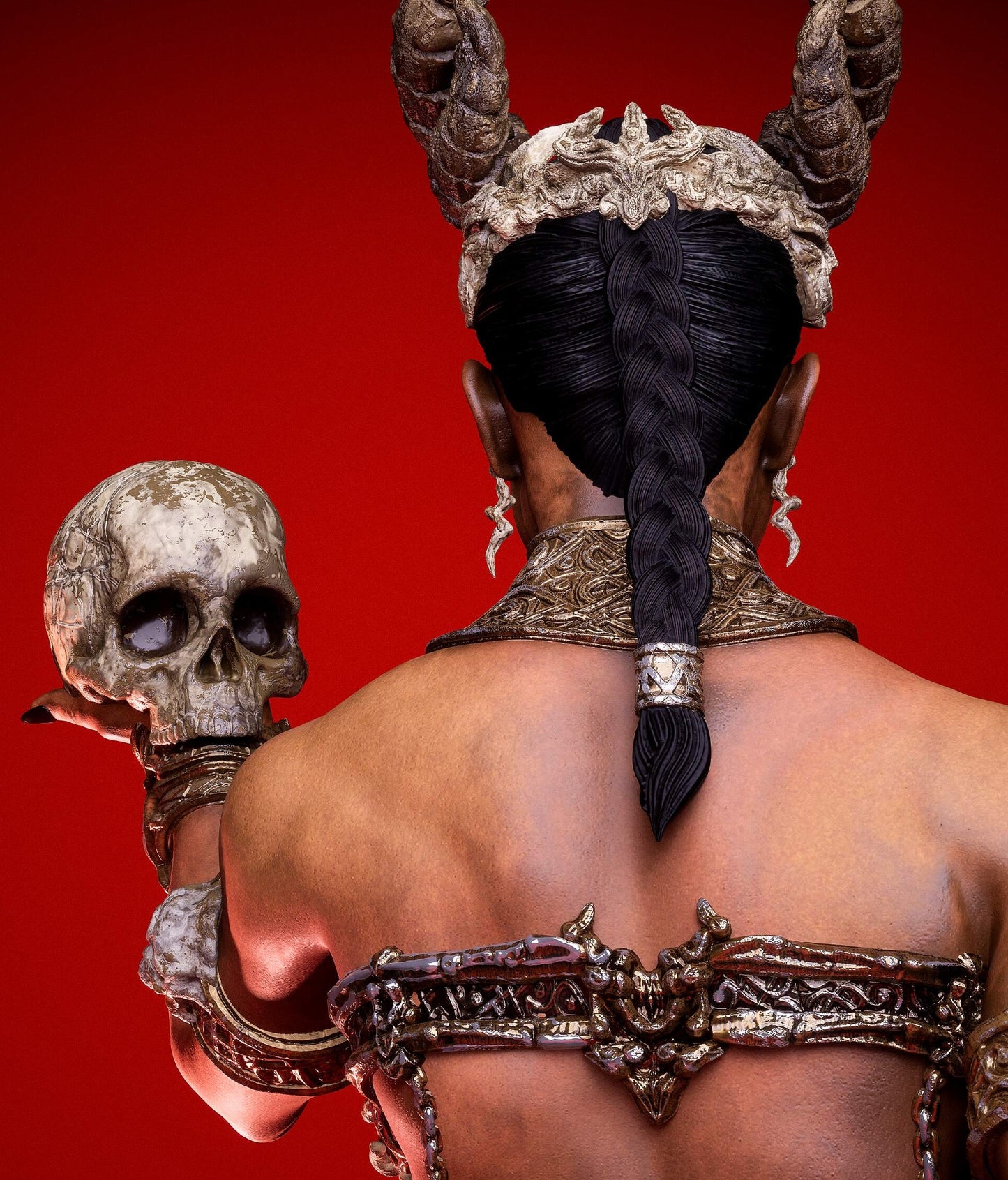 Queen of Damned Sculpture (75mm to 500mm) - Unassembled/Unpainted/3D Print