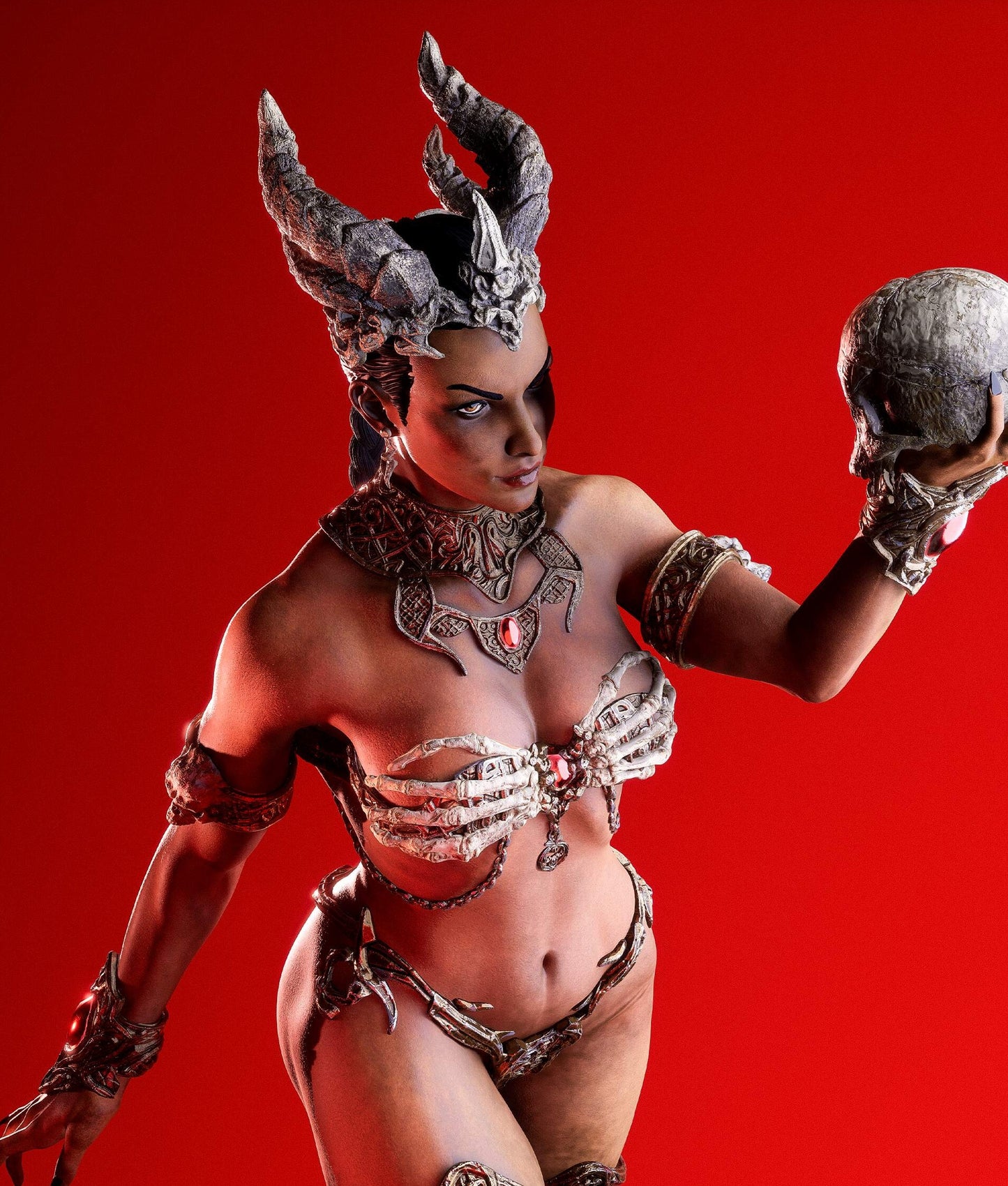 Queen of Damned Sculpture (75mm to 500mm) - Unassembled/Unpainted/3D Print