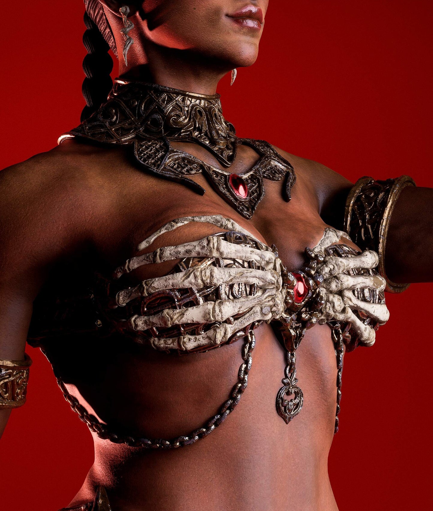 Queen of Damned Sculpture (75mm to 500mm) - Unassembled/Unpainted/3D Print