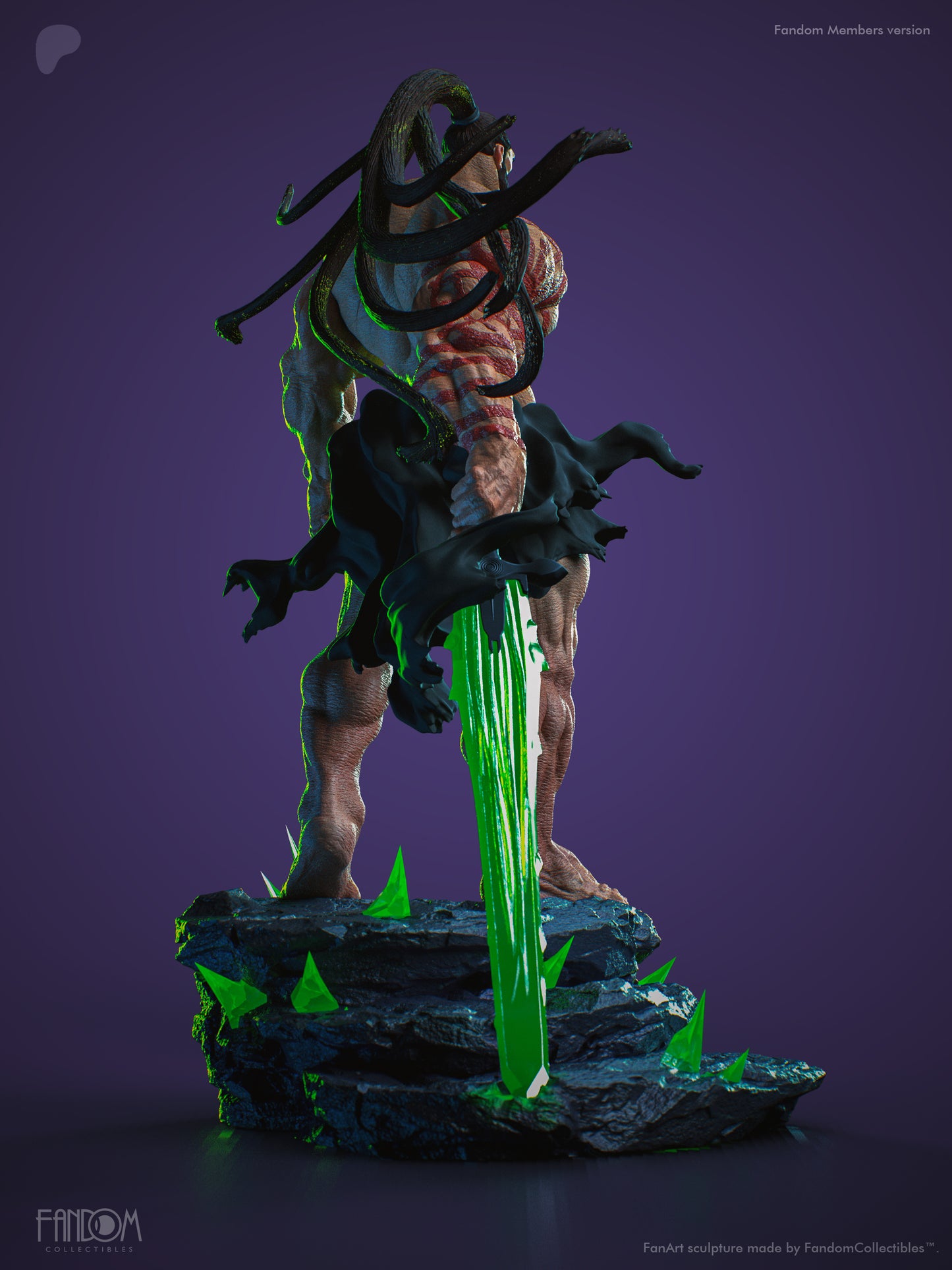 Ra’s al Ghul Absolute Sculpture (75mm to 500mm)- Unassembled/Unpainted/3D Print