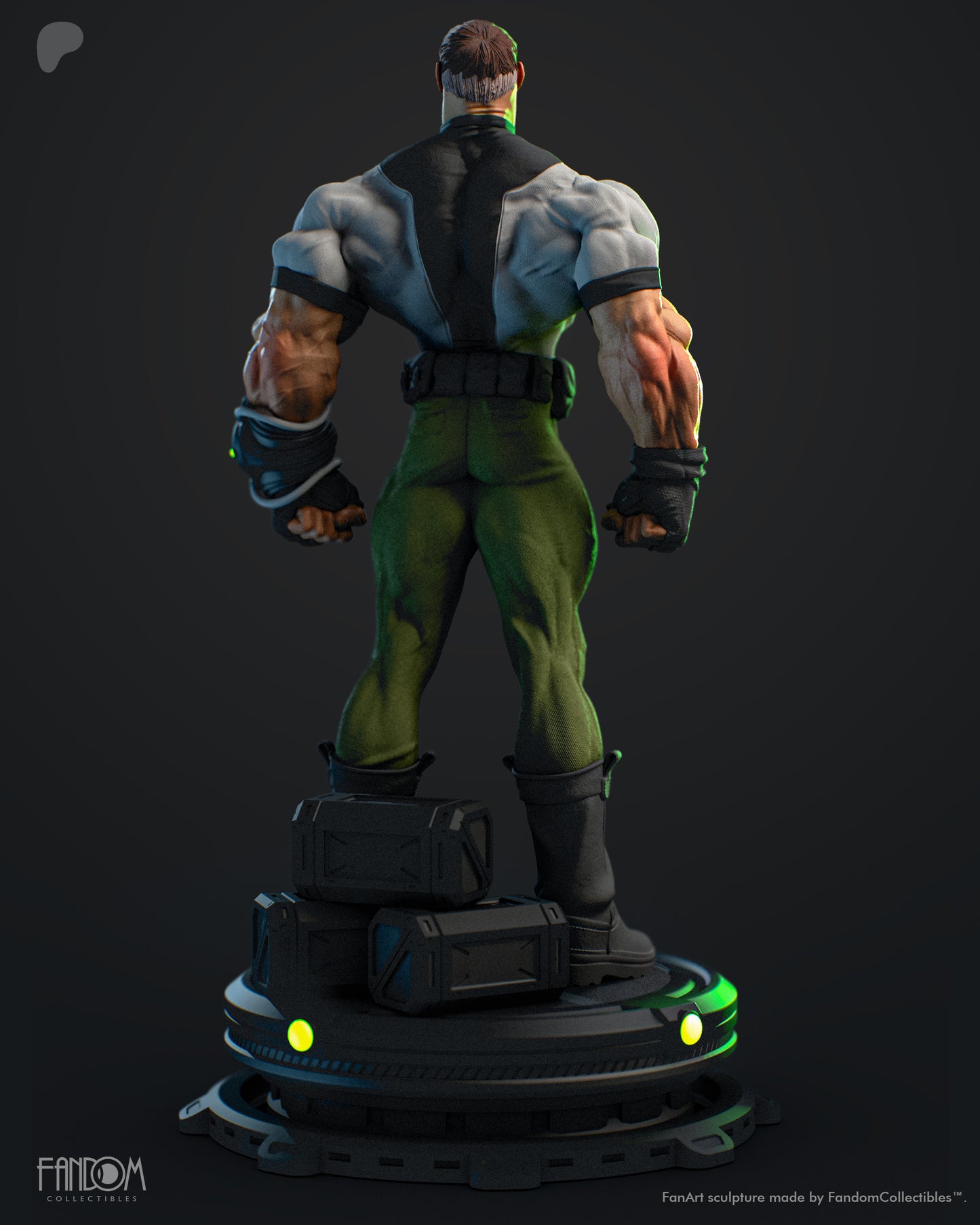 Ben 10,000 Sculpture (75mm to 500mm) - Unassembled/Unpainted/3D Print