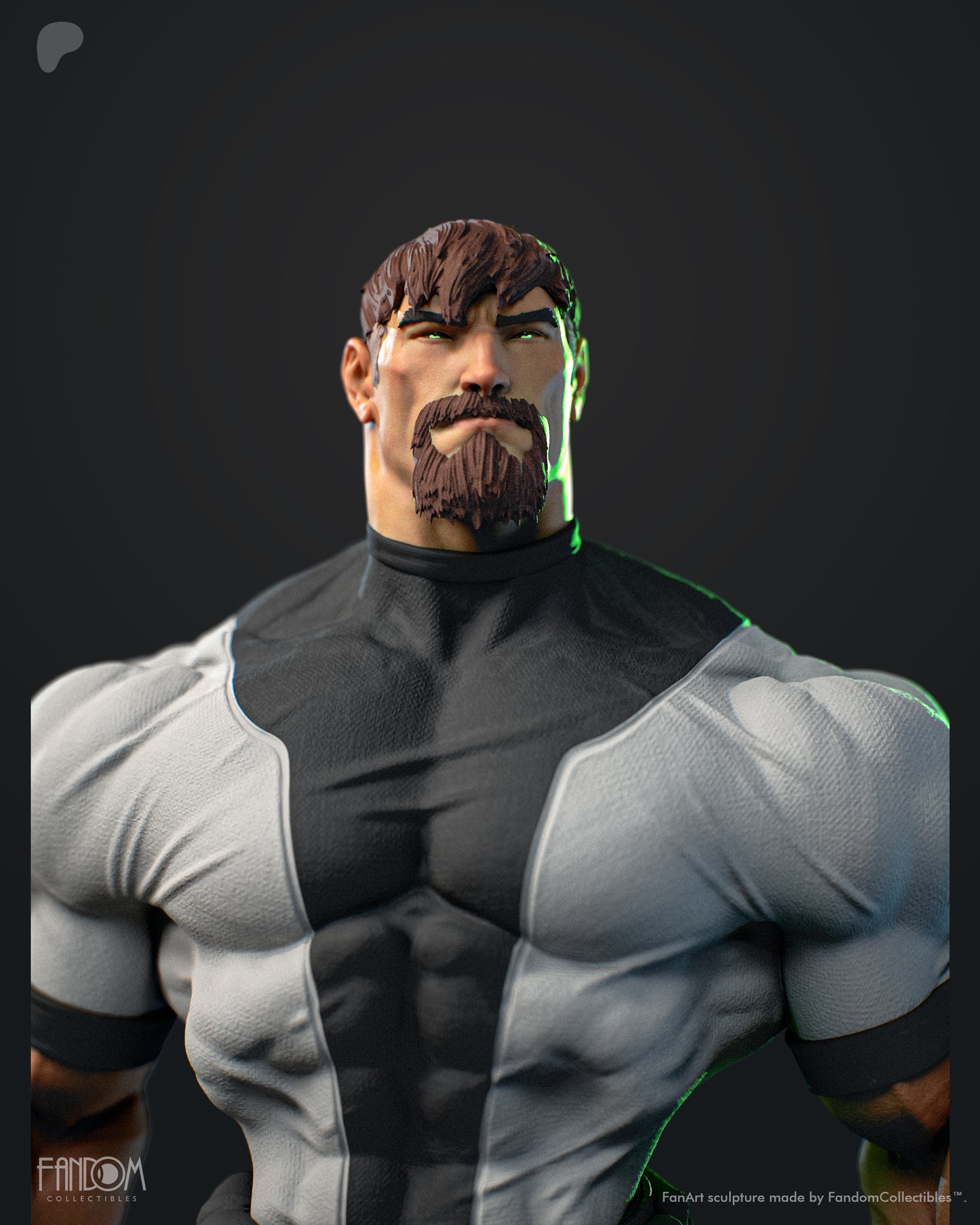 Ben 10,000 Sculpture (75mm to 500mm) - Unassembled/Unpainted/3D Print