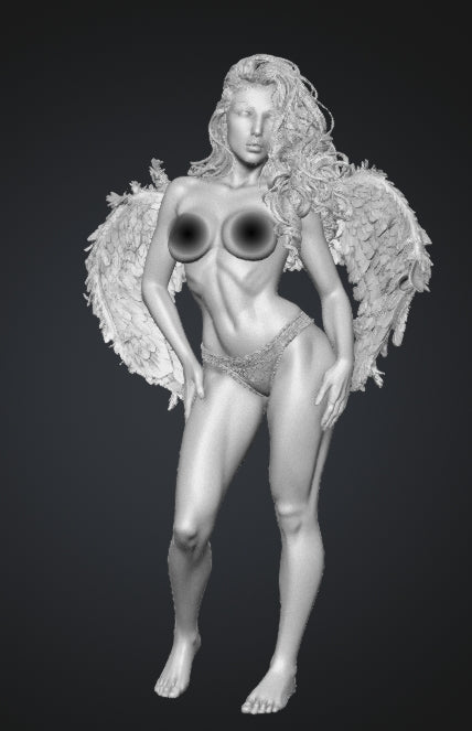 Rachel Pizzolato NSFW Sculpture(75mm to 500mm) - Unassembled/Unpainted/3D Print