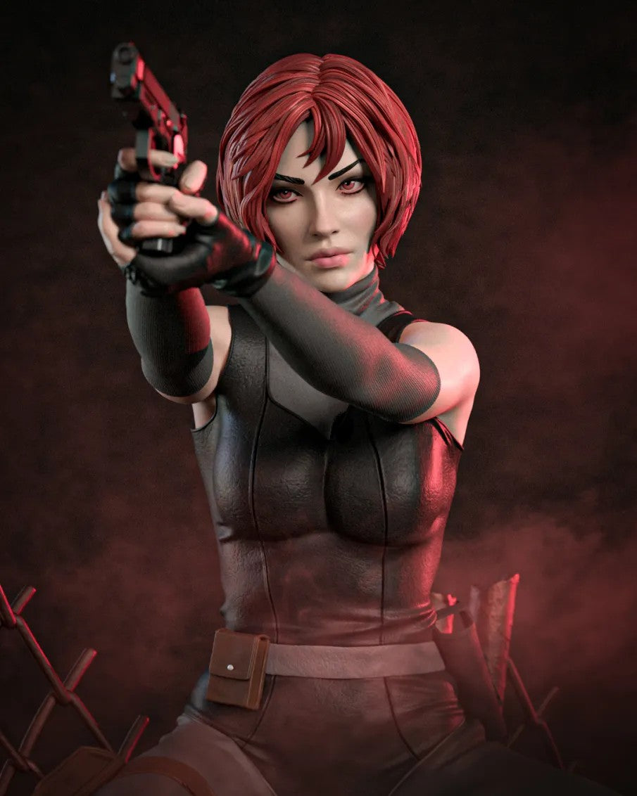 Regina Dino Crisis Sculpture (75mm to 1000mm) - Unassembled/Unpainted/3D Print