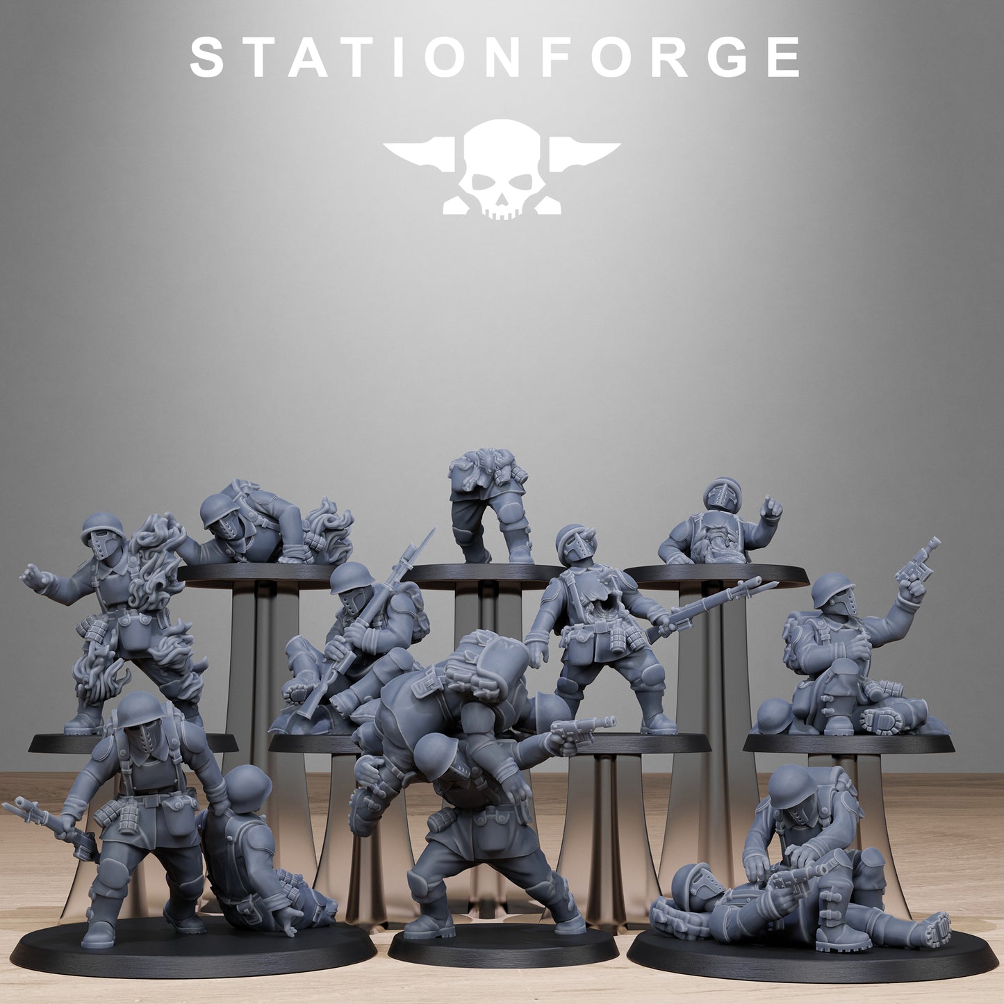 FreeGuard Fallen (x10) - TTRPG - Wargaming - Grimdark