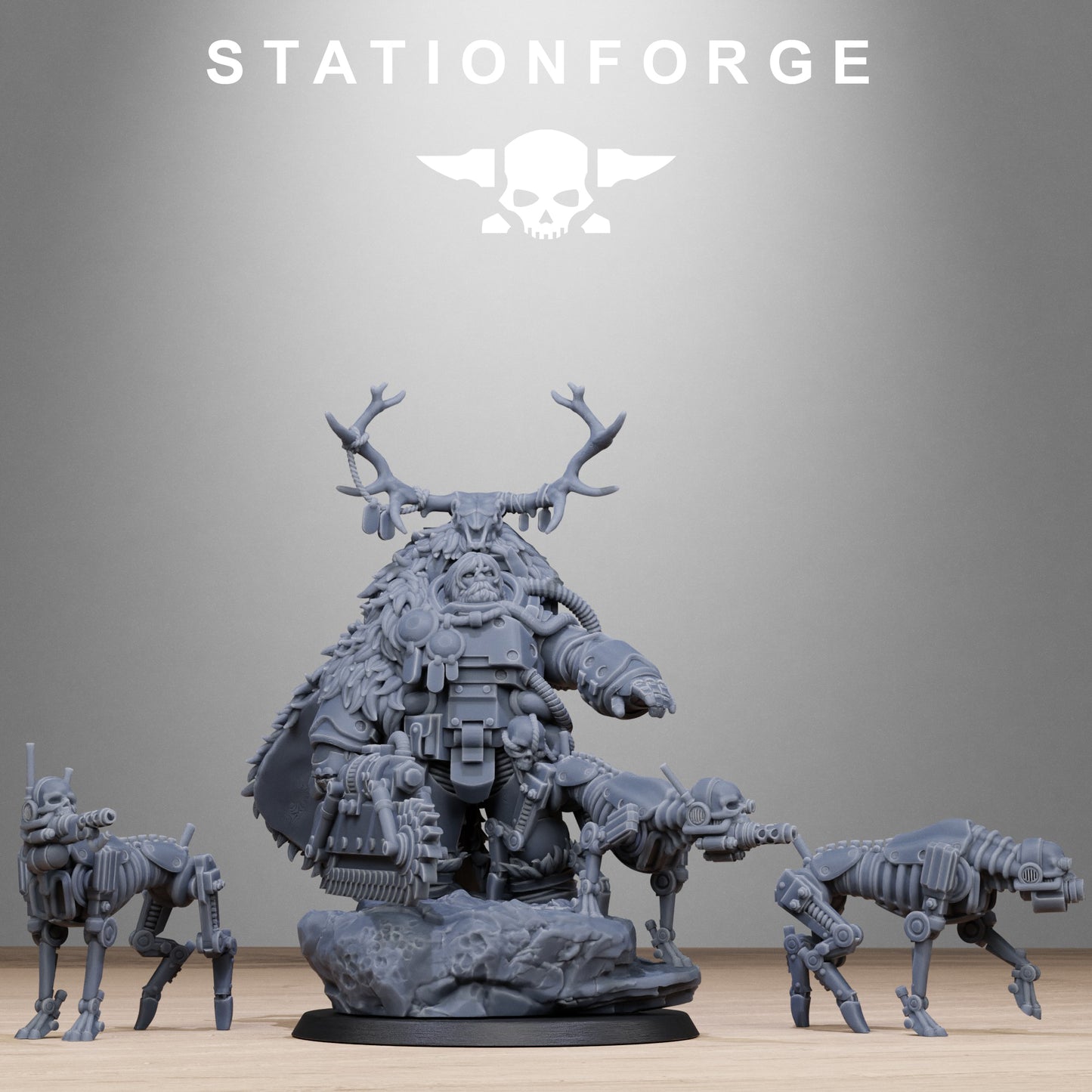 Techno Savage Druid - TTRPG - Wargaming - Grimdark