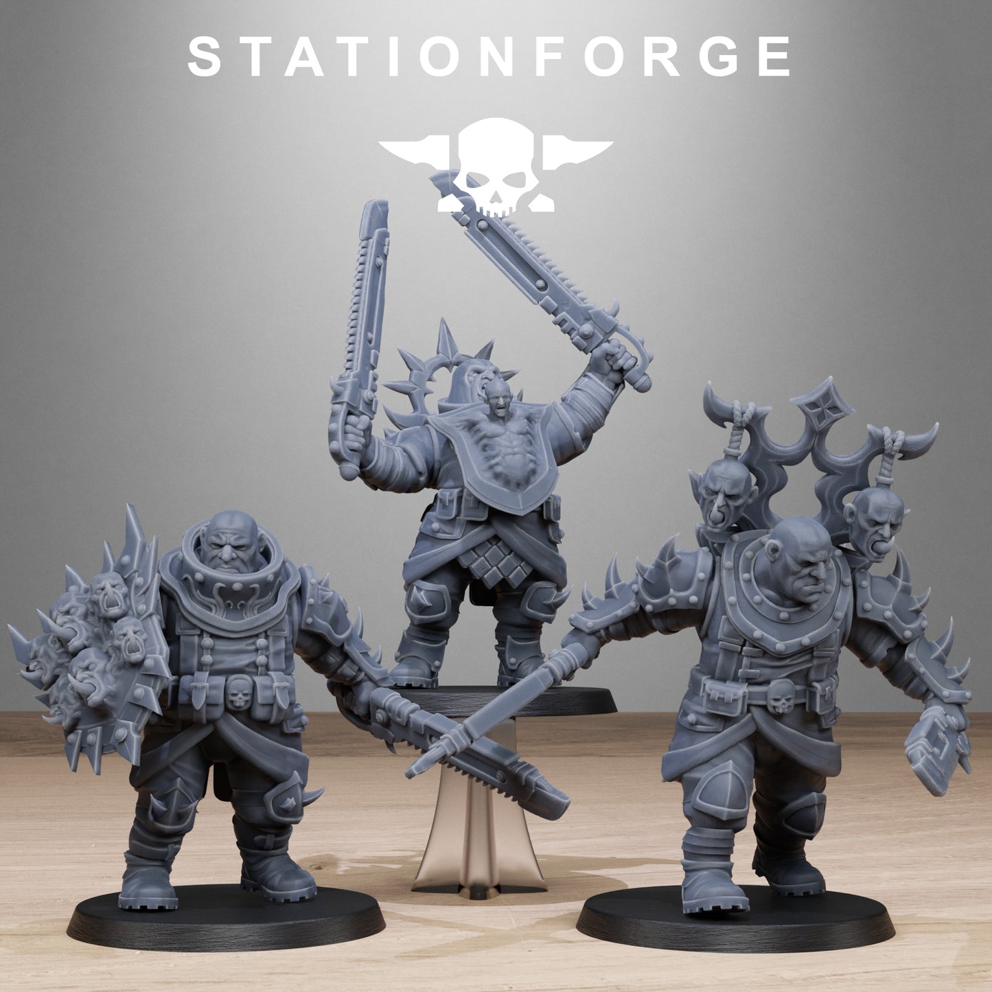 Corrupted Guard The Giantes (x3) - TTRPG - Wargaming - Grimdark