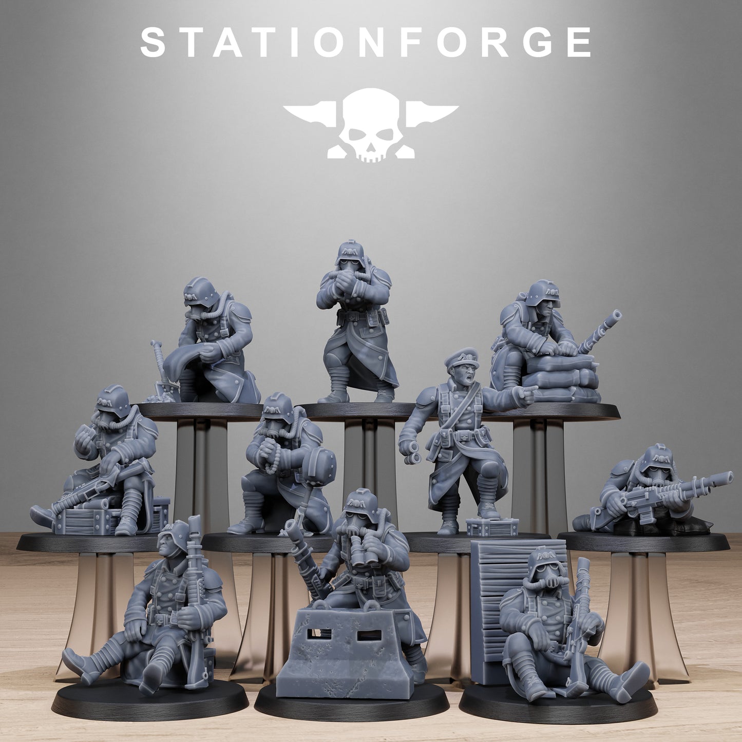 GrimGuard Battlefront (x10) - TTRPG - Wargaming - Grimdark