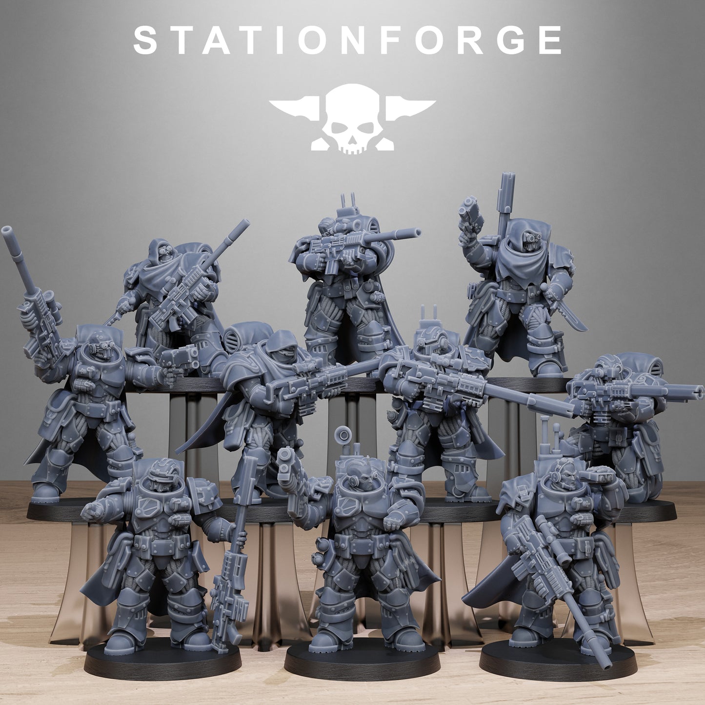 Socratis Snipers (x10) - TTRPG - Wargaming - Grimdark
