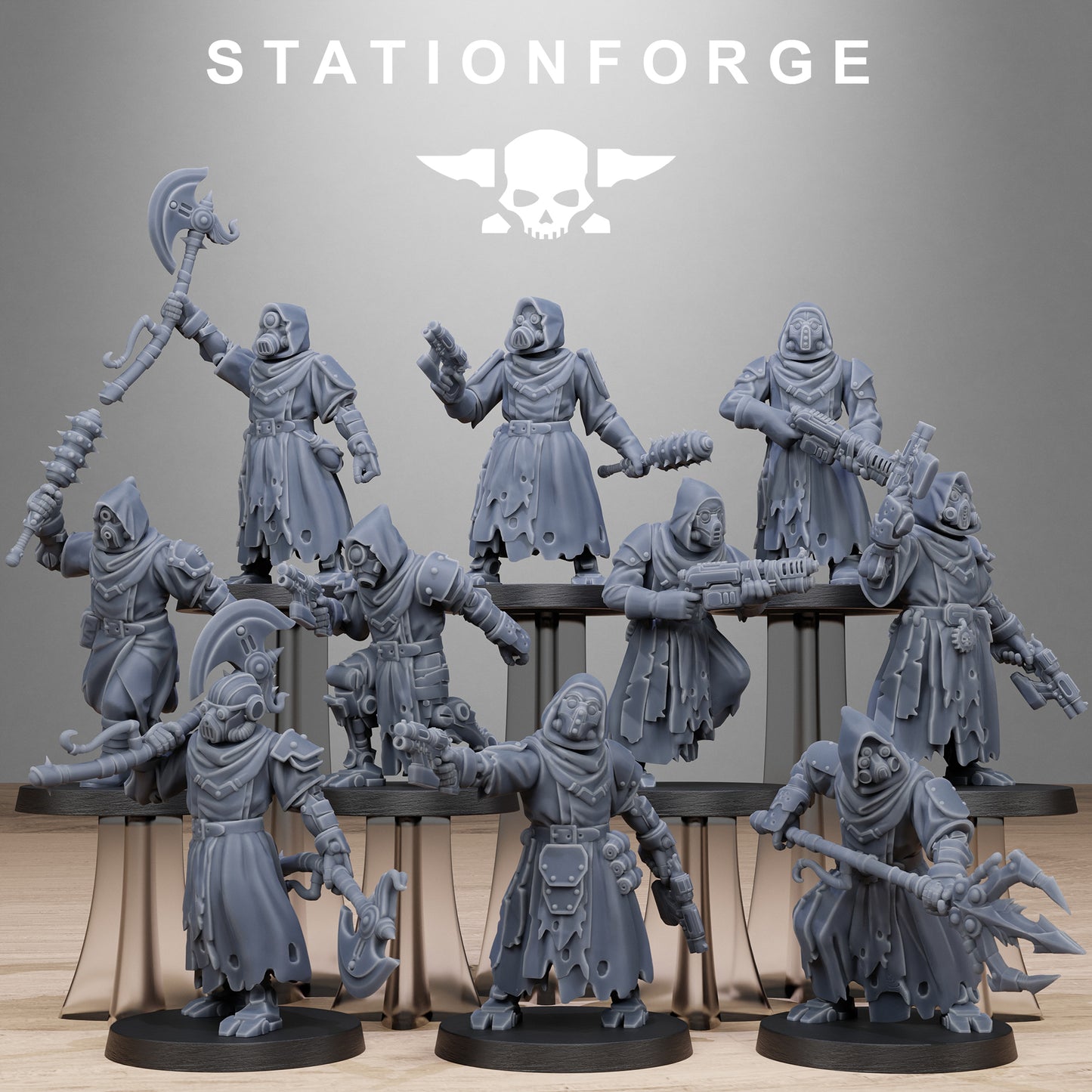Scavengers Executioners (x10) - TTRPG - Wargaming - Grimdark
