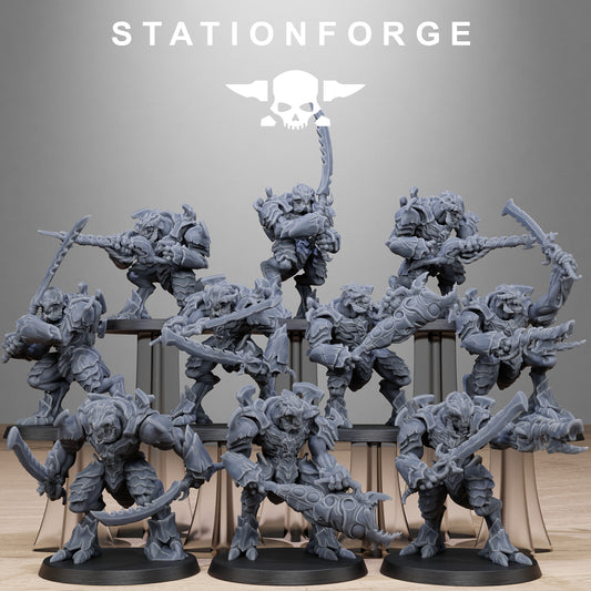 Xenarid Warriors (x10) - Alien Bug/Space Bug - TTRPG - Wargaming - Grimdark