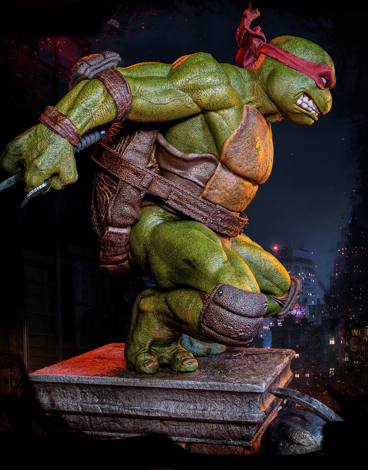 Raphael Sculpture (75mm to 500mm) - Unassembled/Unpainted/3D Print