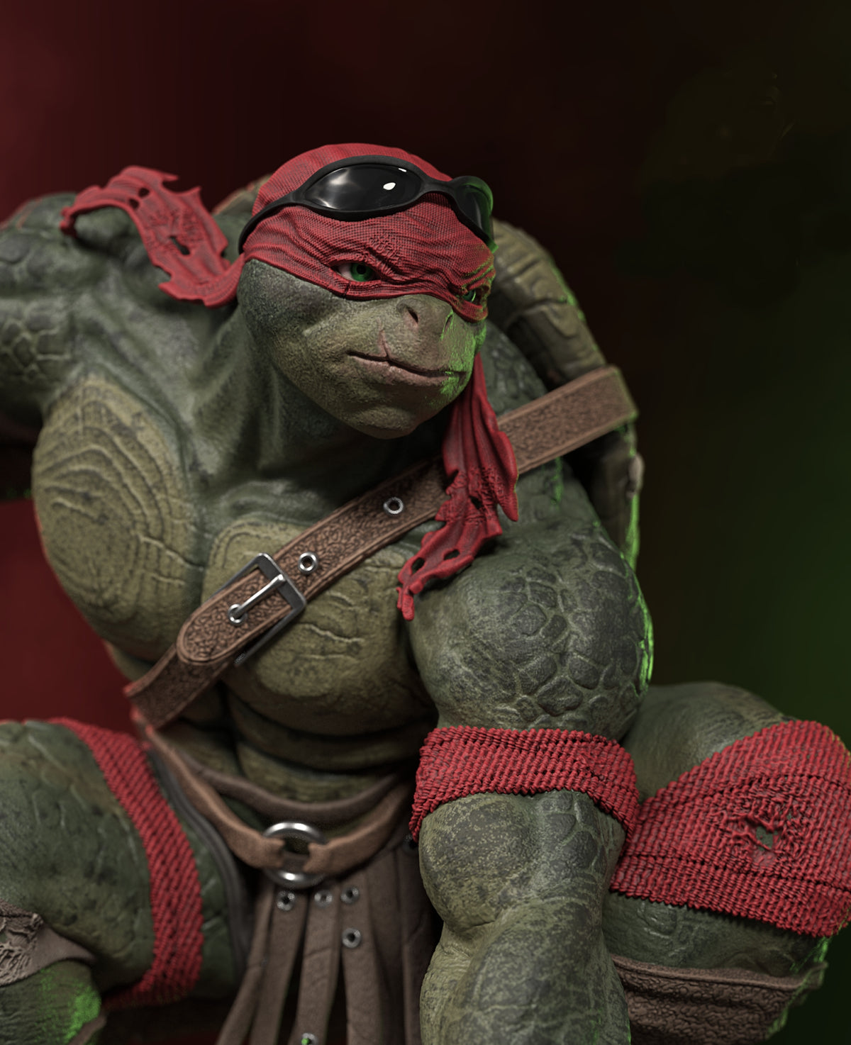 Raphael Sculpture (75mm to 500mm) - Unassembled/Unpainted/3D Print