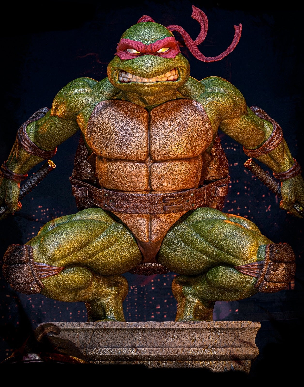 Raphael Sculpture (75mm to 500mm) - Unassembled/Unpainted/3D Print