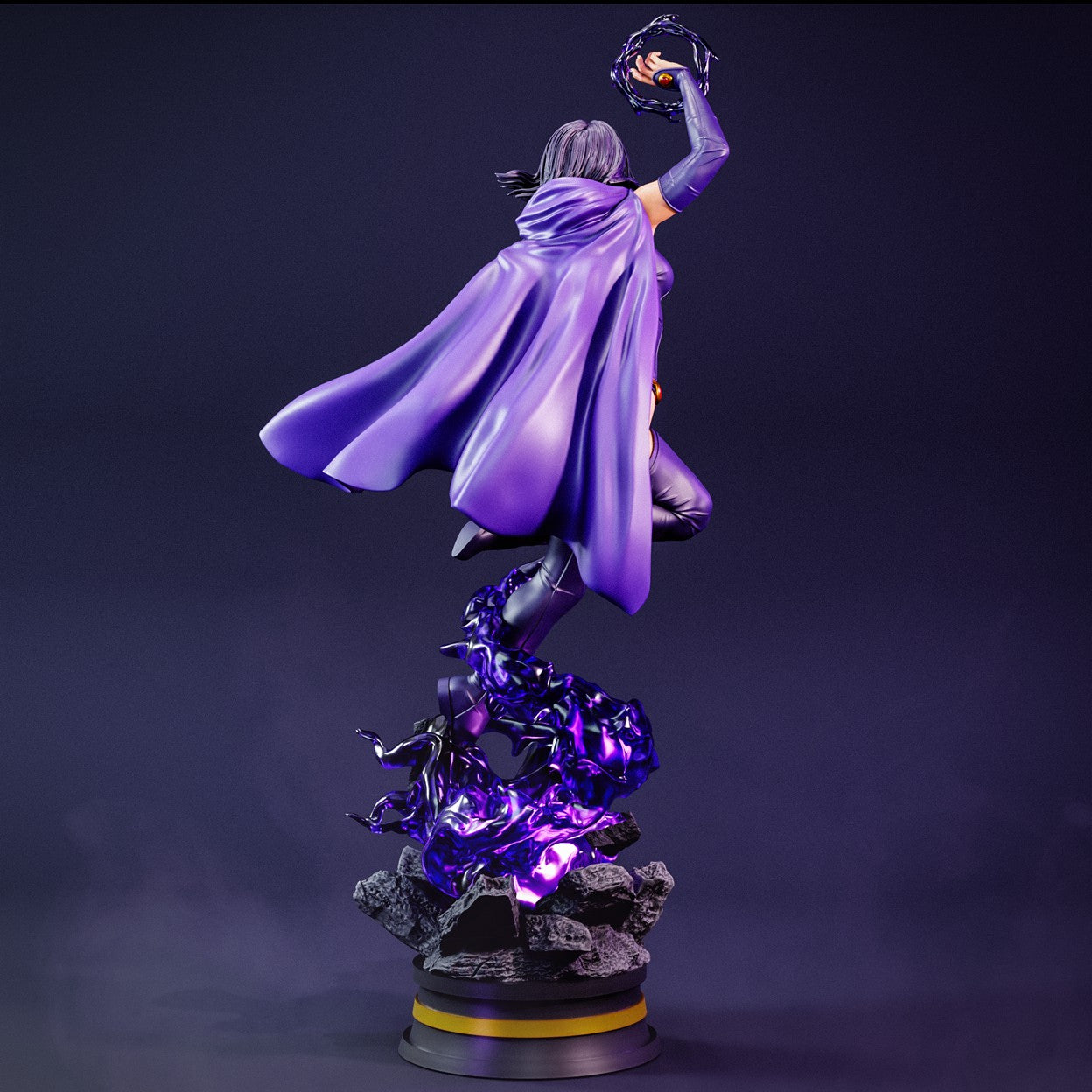 Raven SFW/NSFW Sculpture (75mm to 500mm) Teen Titans - Unassembled/Unpainted/3D Print