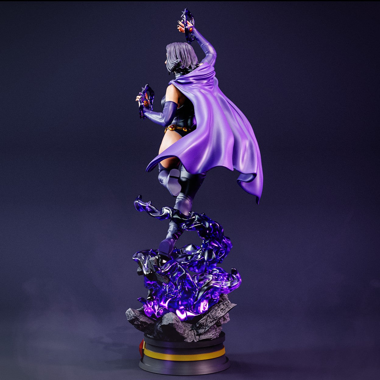Raven SFW/NSFW Sculpture (75mm to 500mm) Teen Titans - Unassembled/Unpainted/3D Print