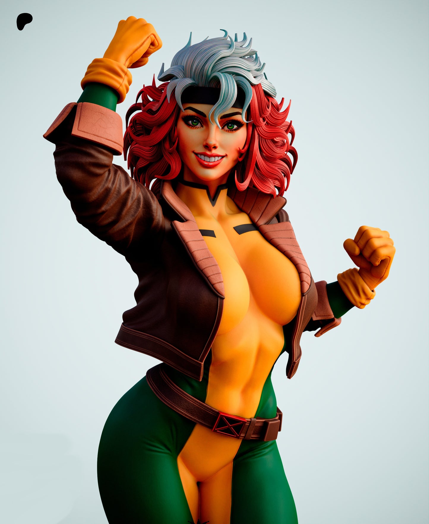 Rogue Sculpture (75mm to 500mm) - Unassembled/Unpainted/3D Print