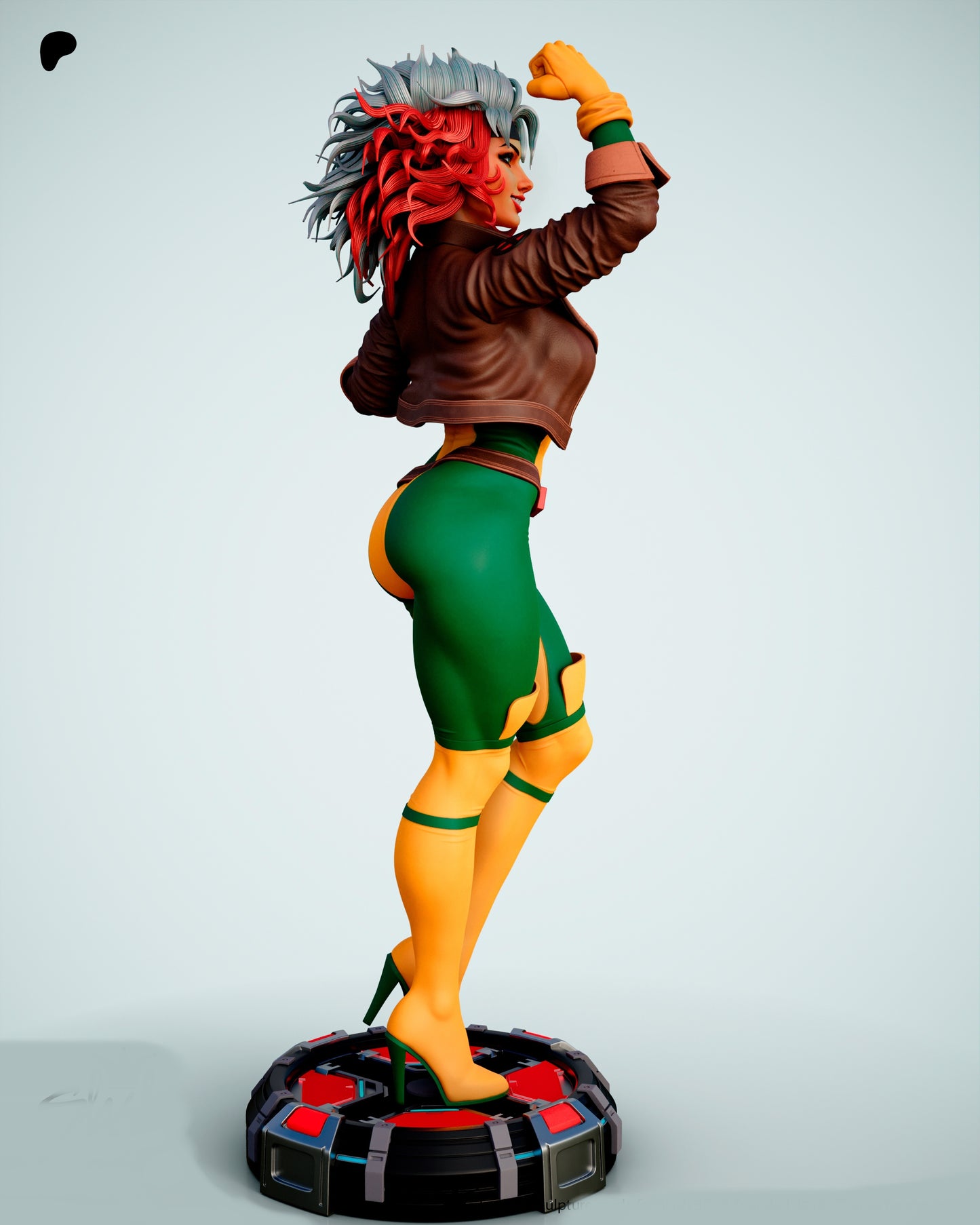Rogue Sculpture (75mm to 500mm) - Unassembled/Unpainted/3D Print
