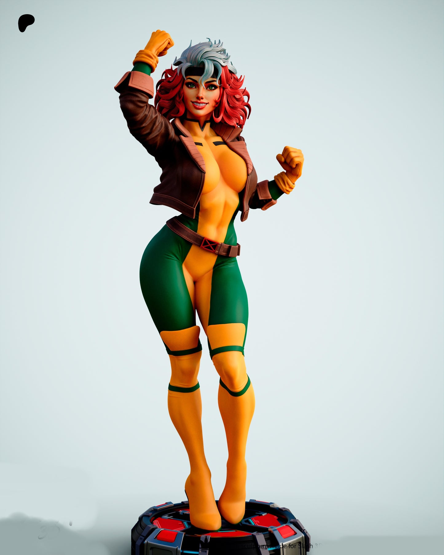 Rogue Sculpture (75mm to 500mm) - Unassembled/Unpainted/3D Print