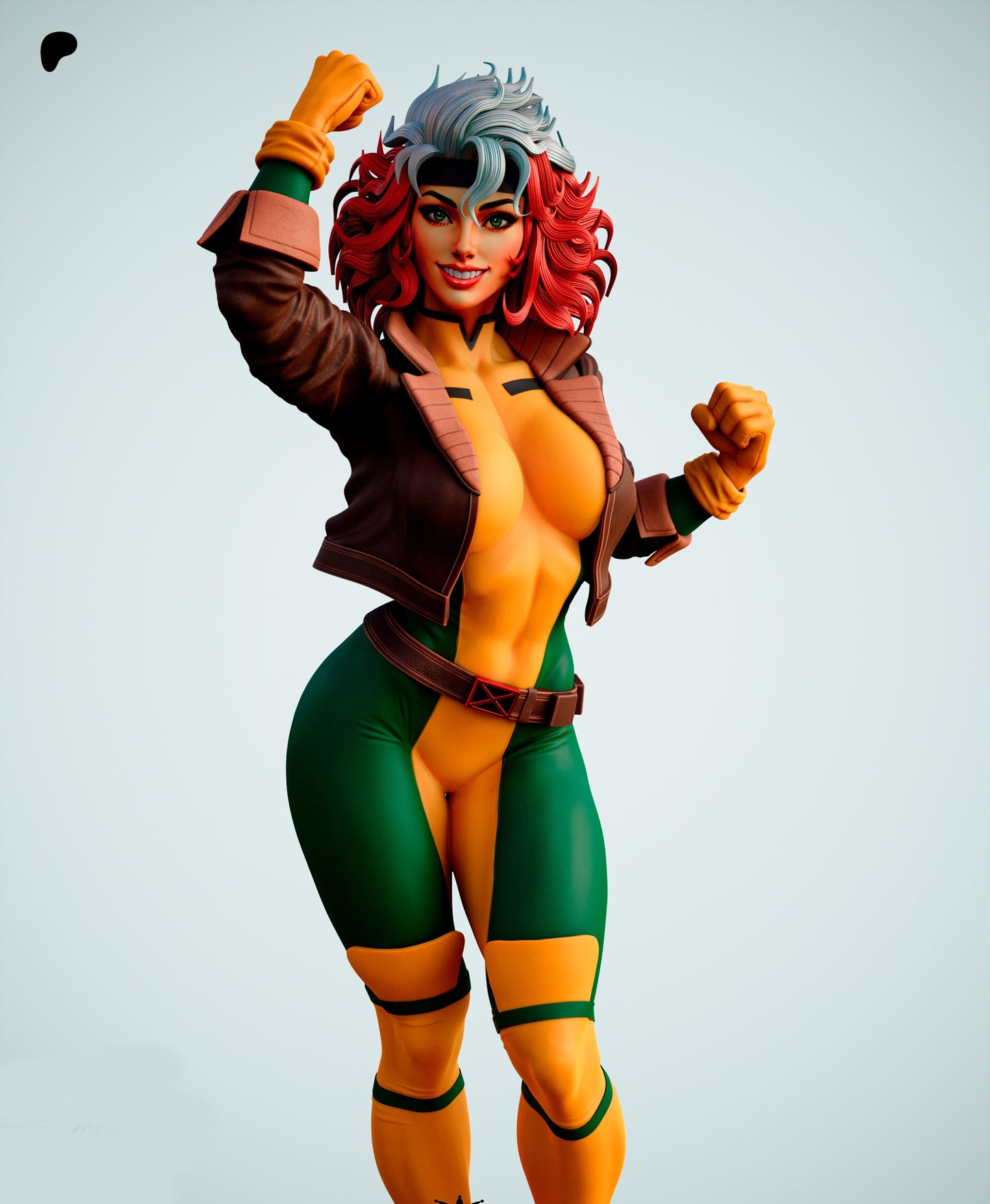 Rogue Sculpture (75mm to 500mm) - Unassembled/Unpainted/3D Print