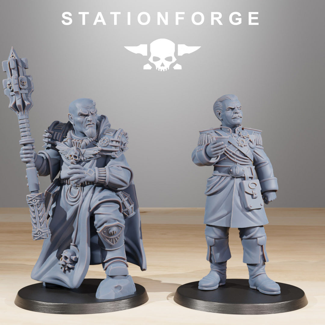 RoyalGuard Elites- Compatible with Warhammer 40K - by Station Forge - Tabletop RPG Miniature - Roleplaying 3D Printed Fantasy Mini