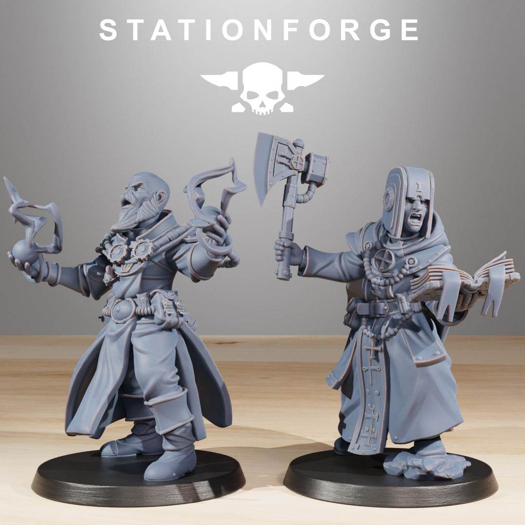 RoyalGuard Elites- Compatible with Warhammer 40K - by Station Forge - Tabletop RPG Miniature - Roleplaying 3D Printed Fantasy Mini