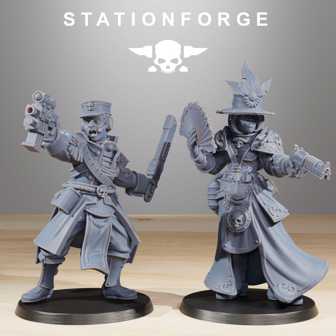 RoyalGuard Elites- Compatible with Warhammer 40K - by Station Forge - Tabletop RPG Miniature - Roleplaying 3D Printed Fantasy Mini