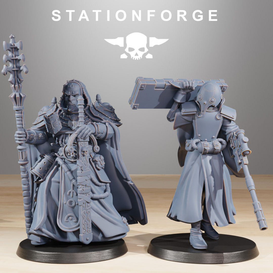 RoyalGuard Elites- Compatible with Warhammer 40K - by Station Forge - Tabletop RPG Miniature - Roleplaying 3D Printed Fantasy Mini