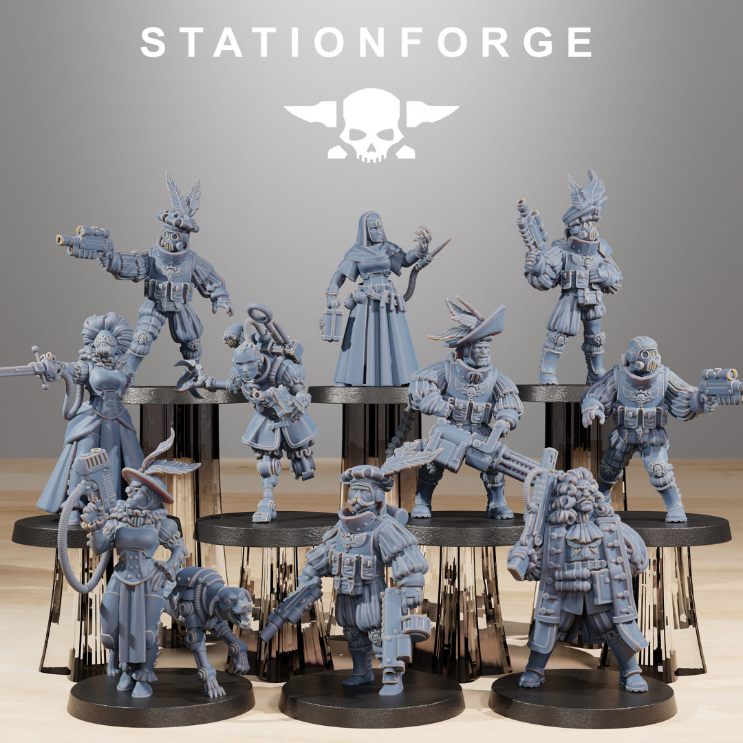 RoyalGuard Starfly - Compatible with Warhammer 40K - by Station Forge - Tabletop RPG Miniature - Roleplaying 3D Printed Fantasy Mini