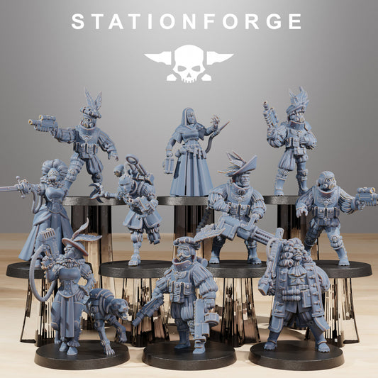 RoyalGuard Starfly - Compatible with Warhammer 40K - by Station Forge - Tabletop RPG Miniature - Roleplaying 3D Printed Fantasy Mini