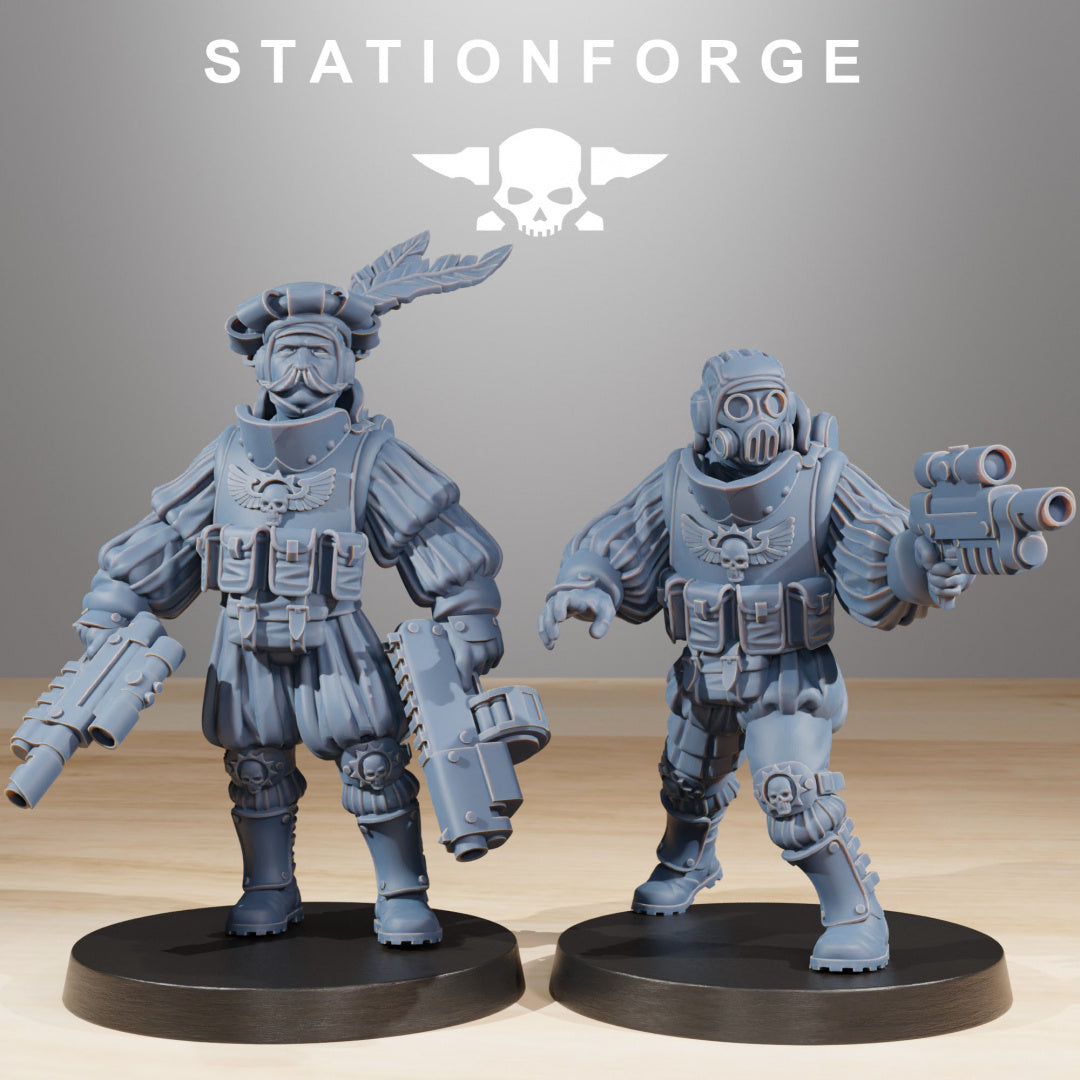 RoyalGuard Starfly - Compatible with Warhammer 40K - by Station Forge - Tabletop RPG Miniature - Roleplaying 3D Printed Fantasy Mini