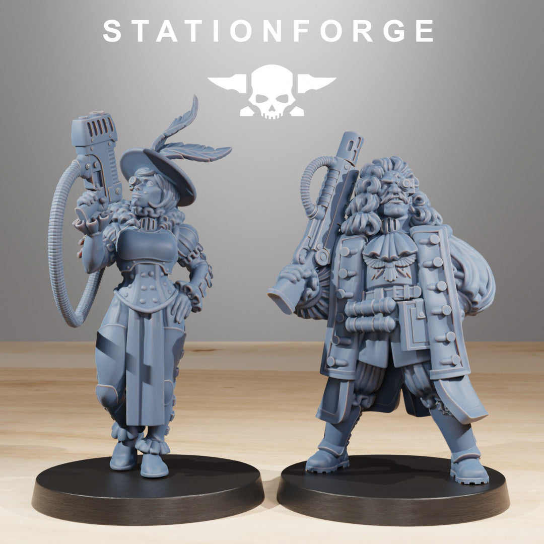 RoyalGuard Starfly - Compatible with Warhammer 40K - by Station Forge - Tabletop RPG Miniature - Roleplaying 3D Printed Fantasy Mini