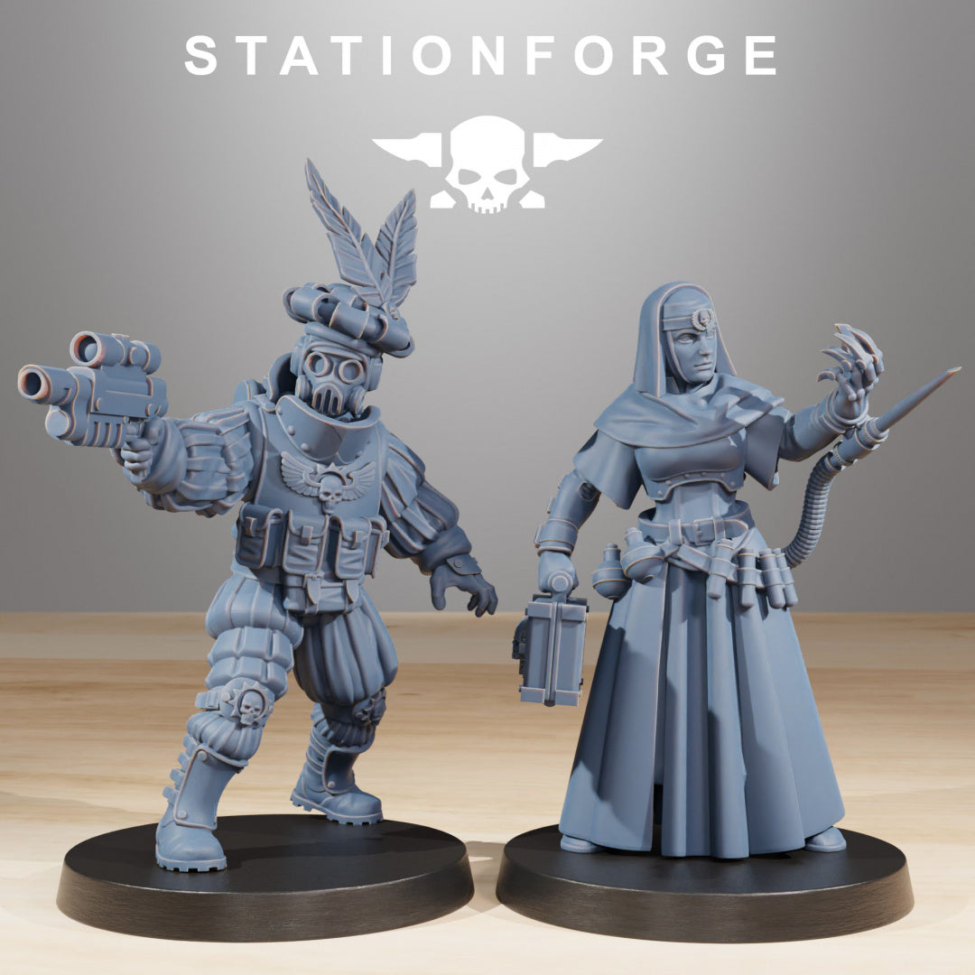 RoyalGuard Starfly - Compatible with Warhammer 40K - by Station Forge - Tabletop RPG Miniature - Roleplaying 3D Printed Fantasy Mini