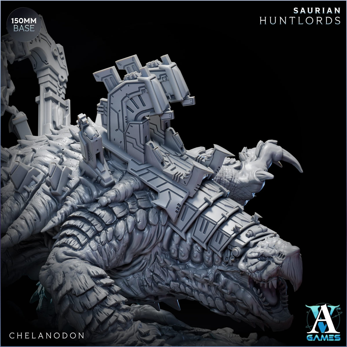 Chelanodon - Saurian Huntlords - TTRPG - Wargaming - Grimdark