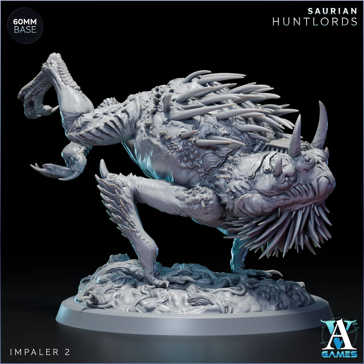 Impaler - Saurian Huntlords - TTRPG - Wargaming - Grimdark