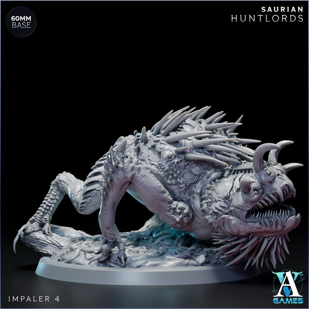 Impaler - Saurian Huntlords - TTRPG - Wargaming - Grimdark