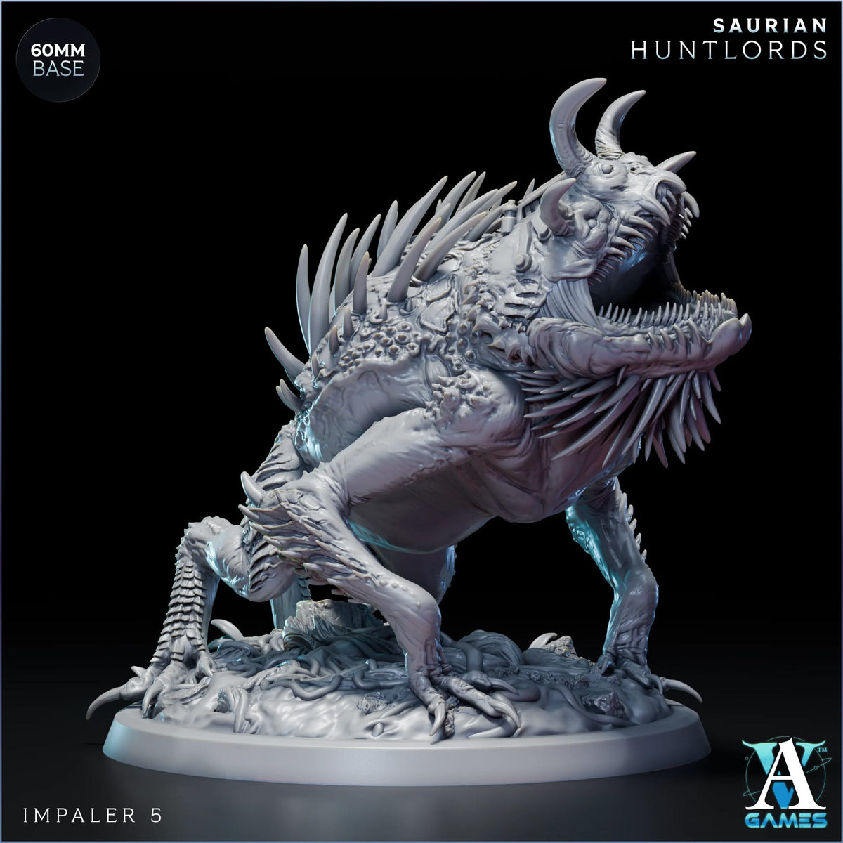 Impaler - Saurian Huntlords - TTRPG - Wargaming - Grimdark