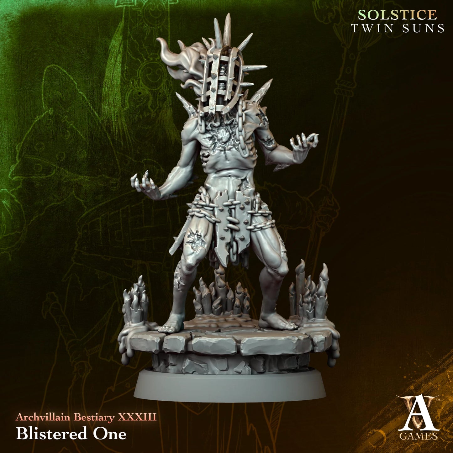 Blistered One - Solstice - Twin Suns - TTRPG - Wargaming - Dungeons and Dragons