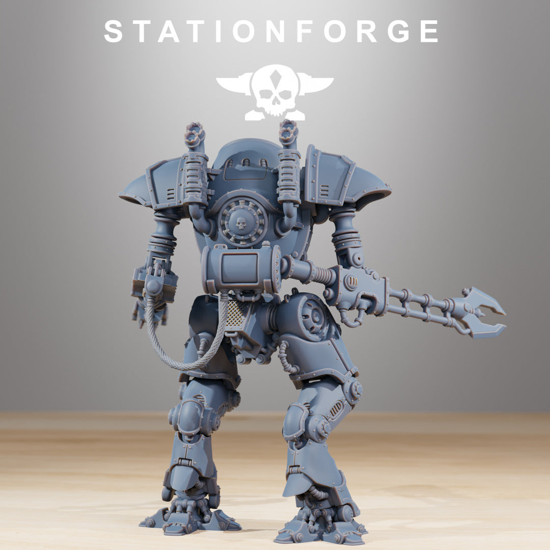 Scavenger Armageddon - Compatible with Warhammer 40K - by Station Forge - Tabletop RPG Miniature - Roleplaying 3D Printed Fantasy Mini