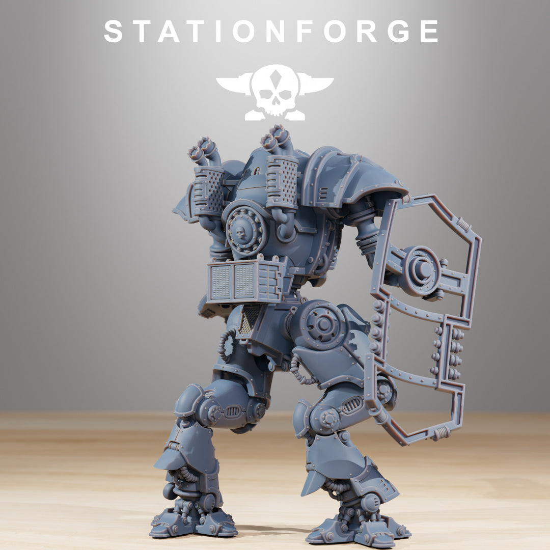 Scavenger Armageddon - Compatible with Warhammer 40K - by Station Forge - Tabletop RPG Miniature - Roleplaying 3D Printed Fantasy Mini