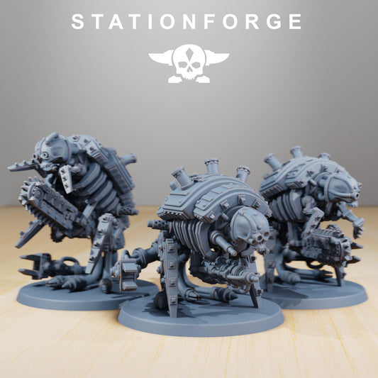 Scavenger Assassinators - Compatible with Warhammer 40K - by Station Forge - Tabletop RPG Miniature - Roleplaying 3D Printed Fantasy Mini