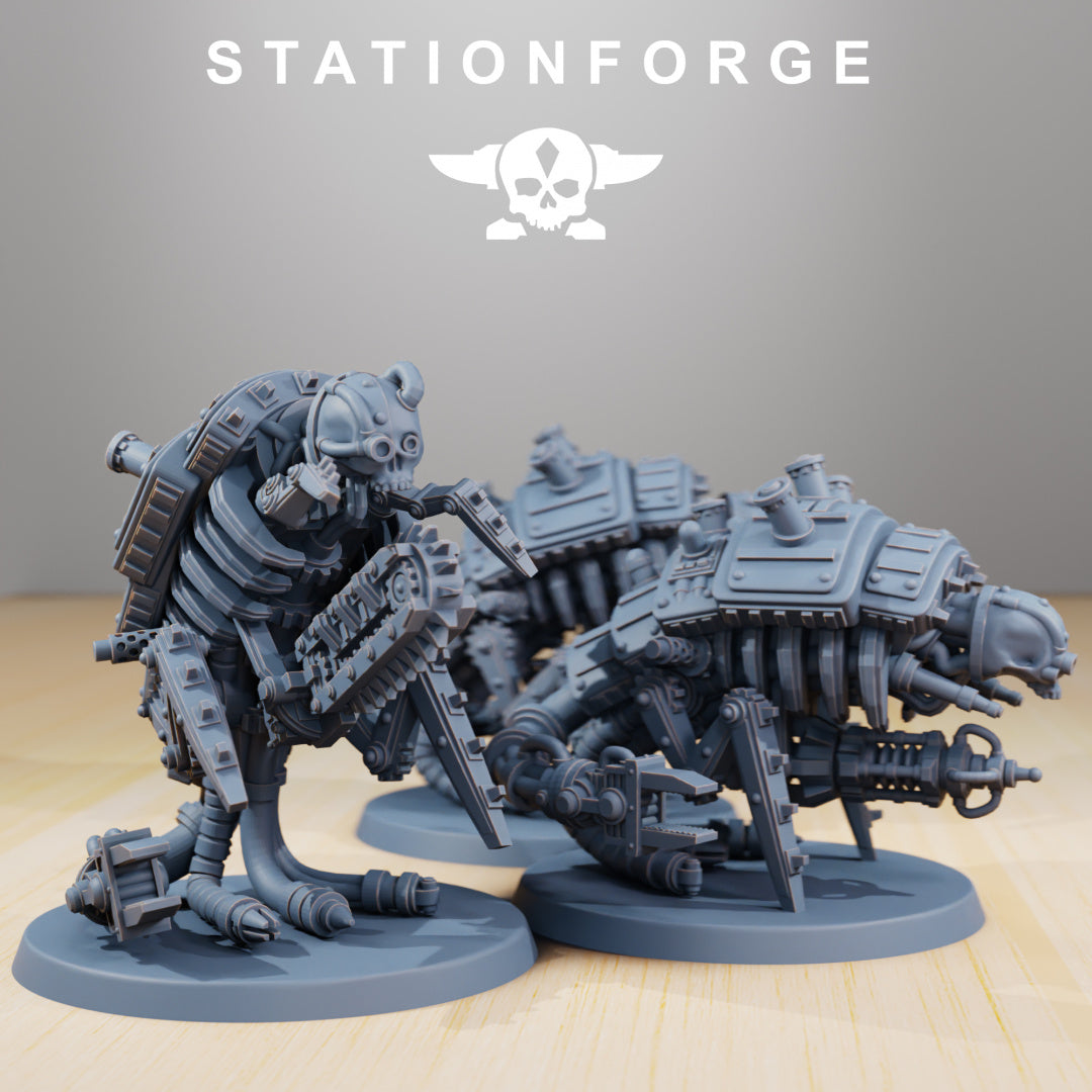 Scavenger Assassinators - Compatible with Warhammer 40K - by Station Forge - Tabletop RPG Miniature - Roleplaying 3D Printed Fantasy Mini