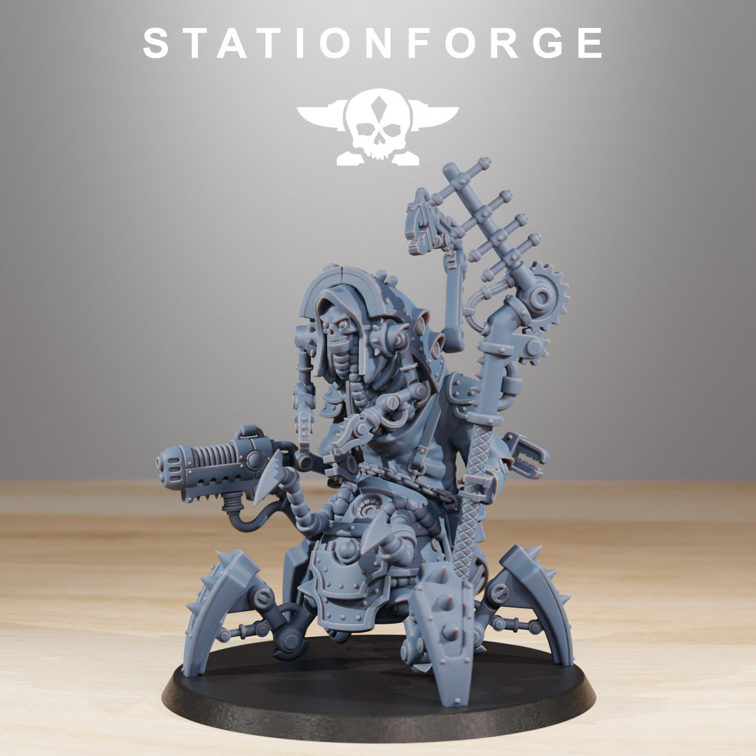 Scavenger Buglator - Compatible with Warhammer 40K - by Station Forge - Tabletop RPG Miniature - Roleplaying 3D Printed Fantasy Mini